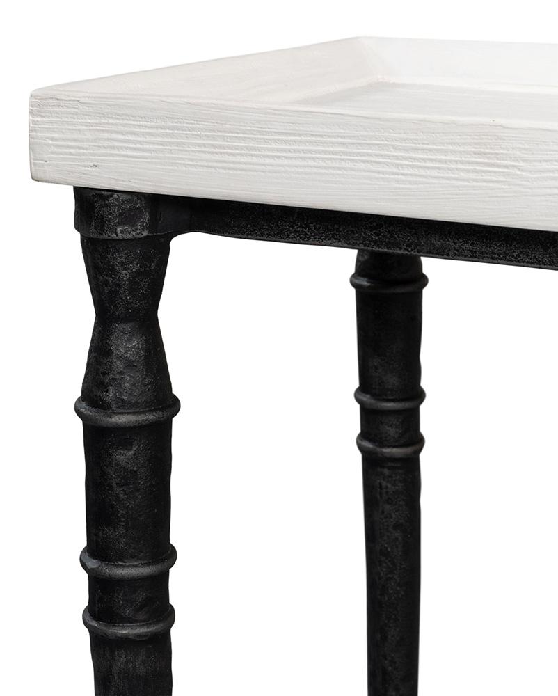 Sarreid Ltd - Nathaniel Elegance Console Table - White - 53764 veiw 6