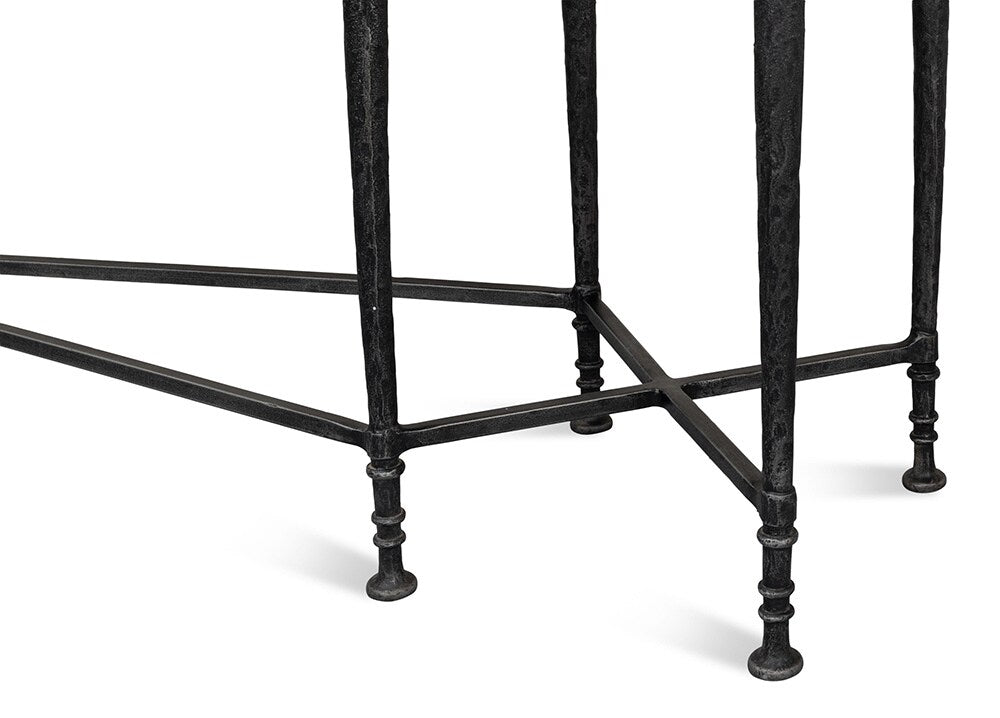 Sarreid Ltd - Nathaniel Elegance Console Table - White - 53764 veiw 10