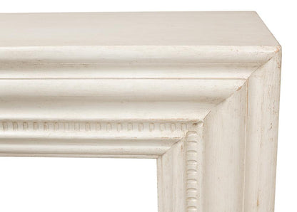 Sarreid Ltd - Mantel Console, Antique White - 53463-3 veiw 6
