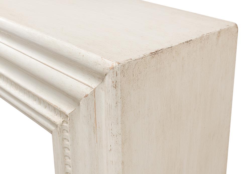 Sarreid Ltd - Mantel Console, Antique White - 53463-3 veiw 12