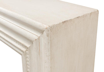 Sarreid Ltd - Mantel Console, Antique White - 53463-3 veiw 12