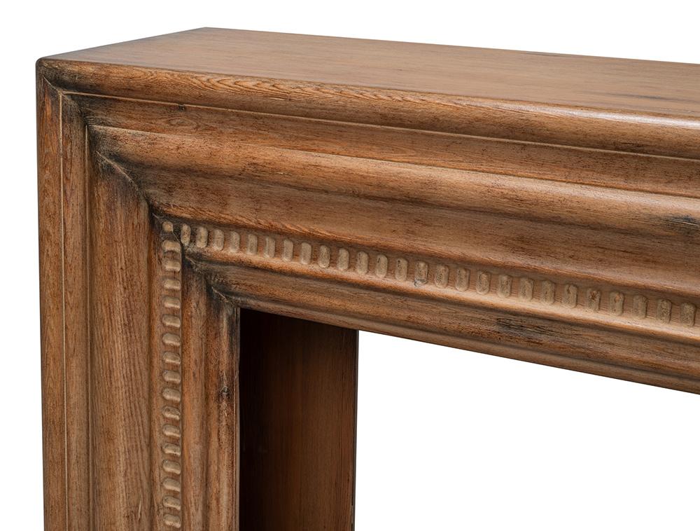 Sarreid Ltd - Mantel Console, Brown - 53463-2 veiw 6