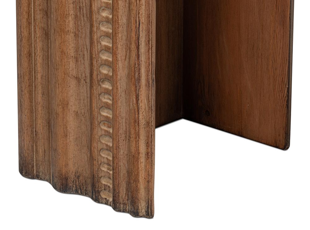 Sarreid Ltd - Mantel Console, Brown - 53463-2 veiw 10