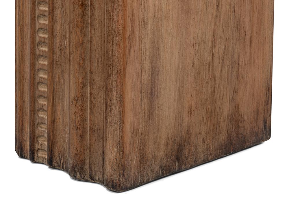 Sarreid Ltd - Mantel Console, Brown - 53463-2 veiw 12