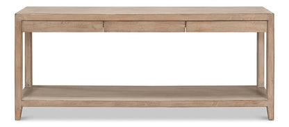 Sarreid Ltd - Anton Console - Tan - 53273 veiw 2