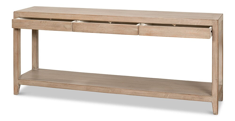 Sarreid Ltd - Anton Console - Tan - 53273 veiw 3