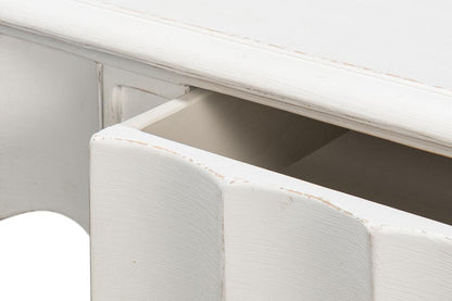 Sarreid Ltd - Chantal Console Table Antique White - 53270-3 veiw 6