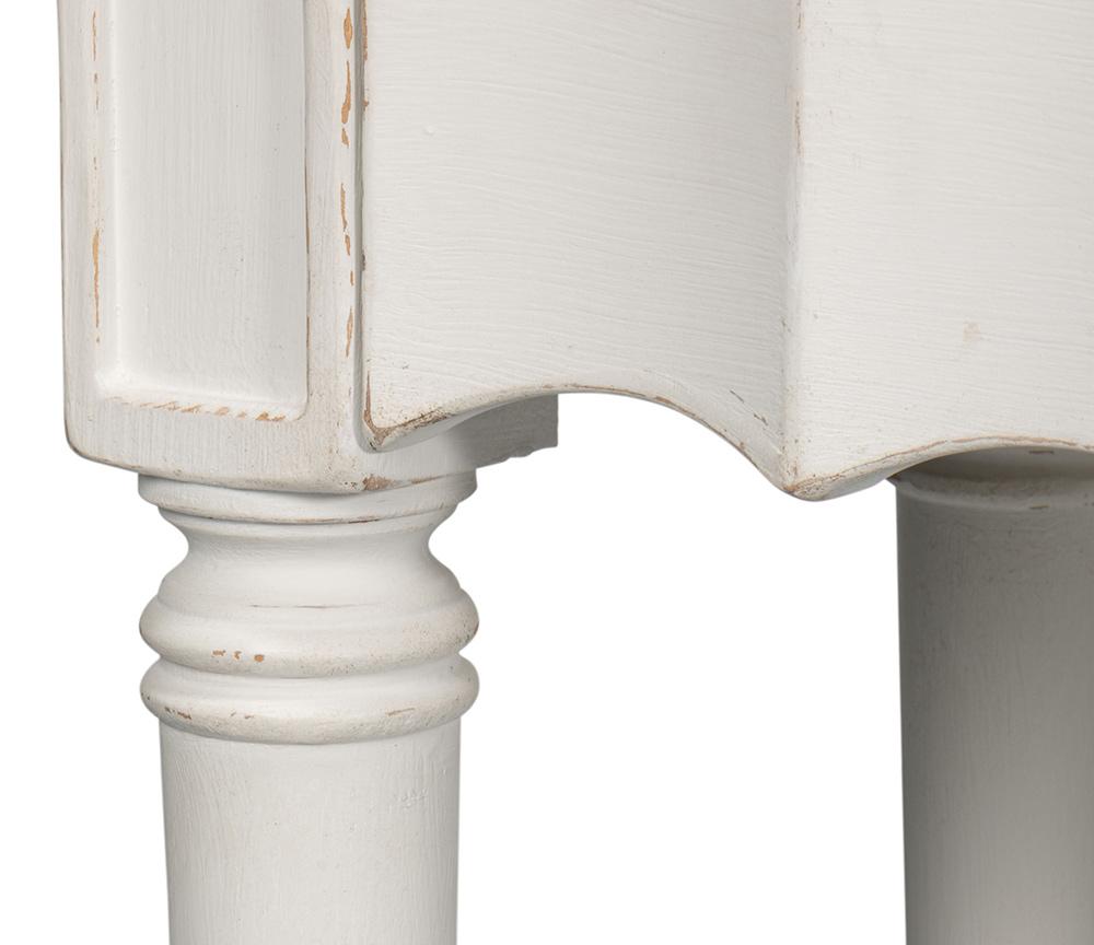 Sarreid Ltd - Chantal Console Table Antique White - 53270-3 veiw 12