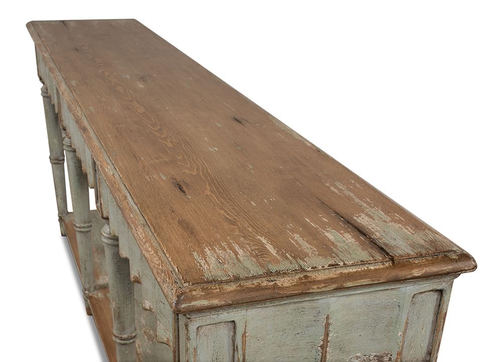Sarreid Ltd - Chantal Console Table - Sage - 53270 veiw 4