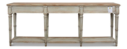 Sarreid Ltd - Chantal Console Table - Sage - 53270 veiw 7