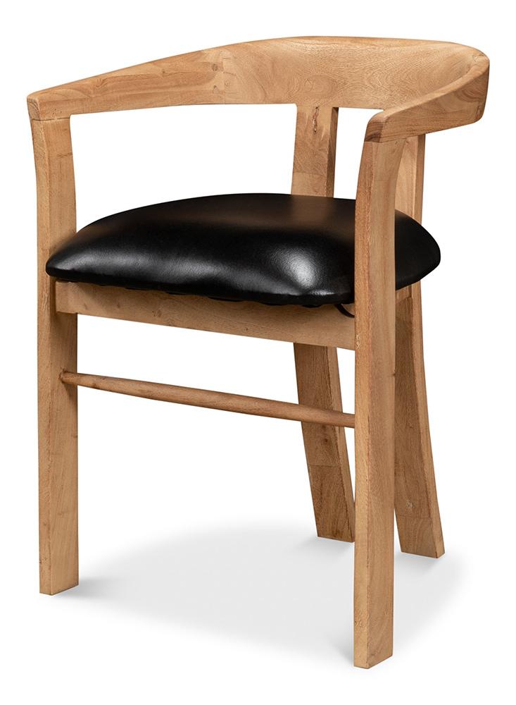Sarreid Ltd - Rift Dining Chair - Tan - 40664 veiw 1