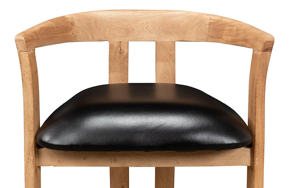 Sarreid Ltd - Rift Dining Chair - Tan - 40664 veiw 6