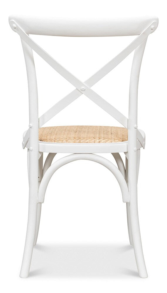 Sarreid Ltd - Tuileries Side Chair, White (Set of 2) - 53704 veiw 4