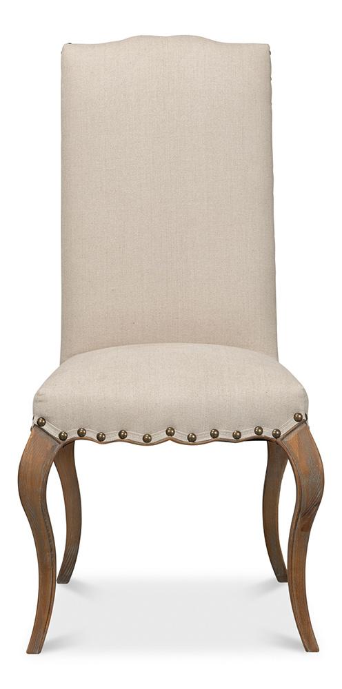 Sarreid Ltd - Thorne Side Chair, Beige (Set of 2) - 53777 veiw 2