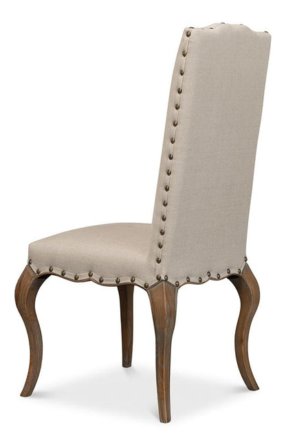 Sarreid Ltd - Thorne Side Chair, Beige (Set of 2) - 53777 veiw 5
