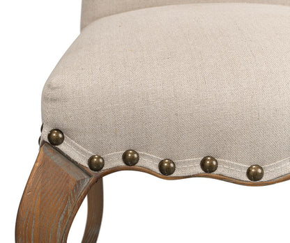 Sarreid Ltd - Thorne Side Chair, Beige (Set of 2) - 53777 veiw 8