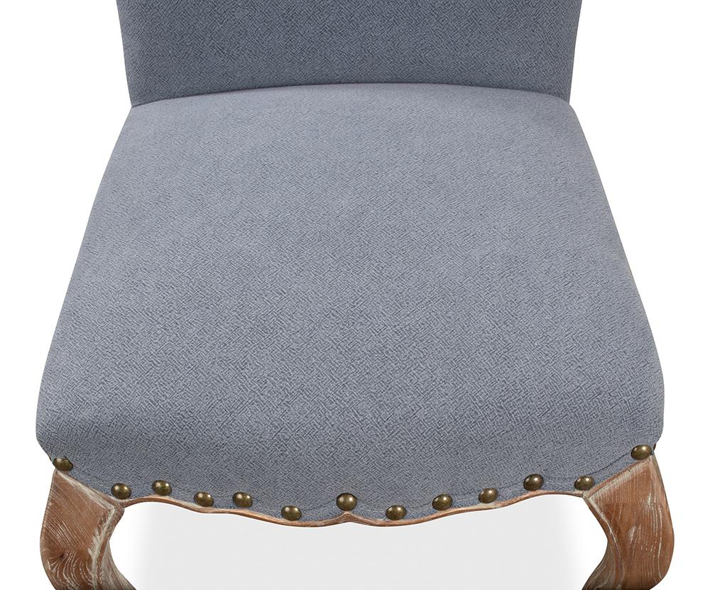 Sarreid Ltd - Thorne Side Chair - Blue - 29083 veiw 9