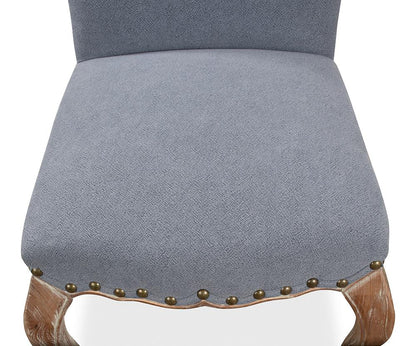 Sarreid Ltd - Thorne Side Chair - Blue - 29083 veiw 9