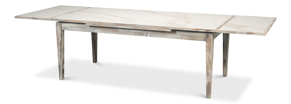 Sarreid Ltd - Rect. Extension Dining Table, As Shown - U149-AS veiw 1