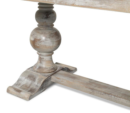 Sarreid Ltd - Rectangular Dining Table, As Shown - Grey Oak - U188-AS veiw 10