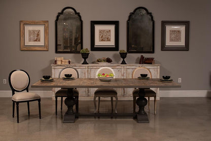 Sarreid Ltd - Rectangular Dining Table, As Shown - Grey - U022-AS veiw 9