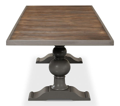 Sarreid Ltd - Rectangular Dining Table, As Shown - Grey - U022-AS veiw 10