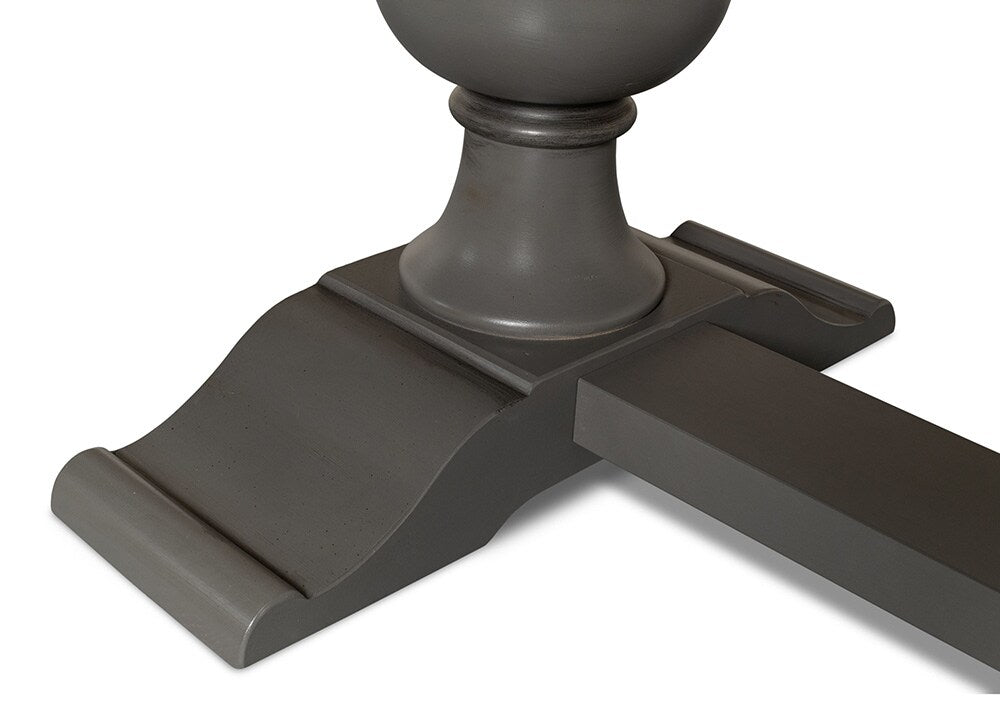Sarreid Ltd - Rectangular Dining Table, As Shown - Grey - U022-AS veiw 11