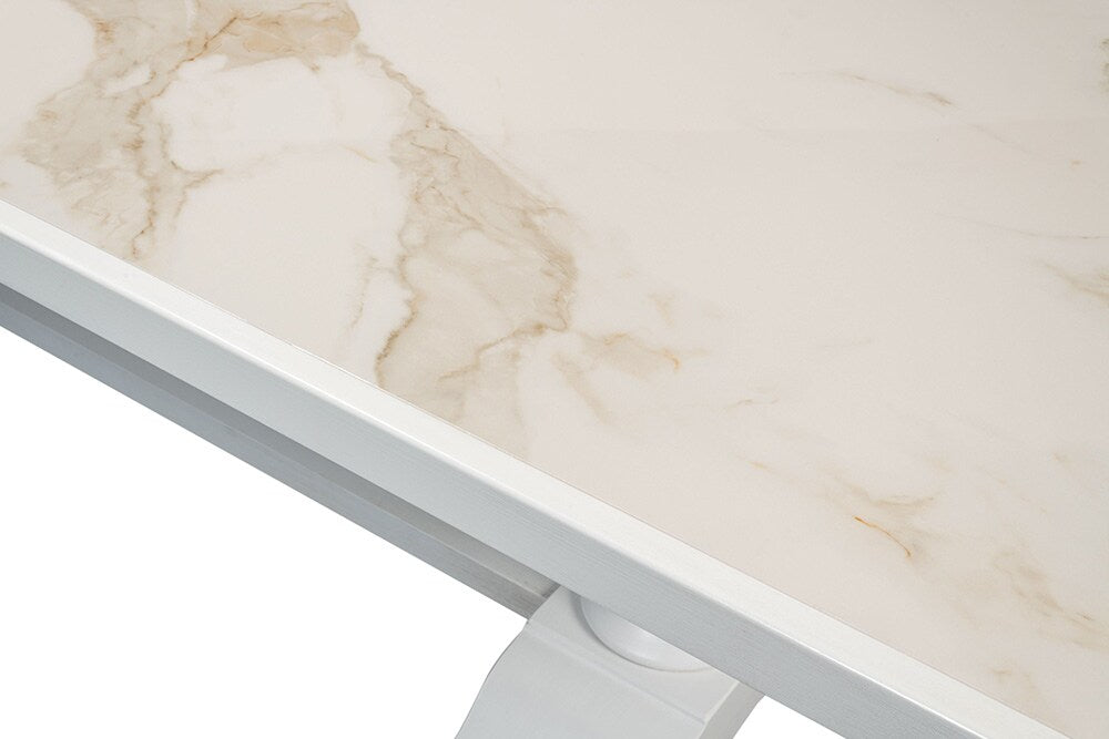 Sarreid Ltd - Rectangular Dining Table,Cortina White - U188-AS08 veiw 8