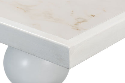 Sarreid Ltd - Rectangular Dining Table,Cortina White - U188-AS08 veiw 12