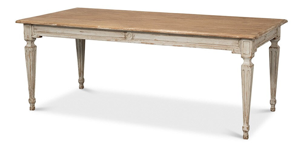 Sarreid Ltd - Elise Dining Table - Grey - 53272 veiw 1