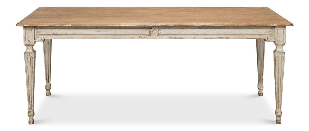 Sarreid Ltd - Elise Dining Table - Grey - 53272 veiw 2