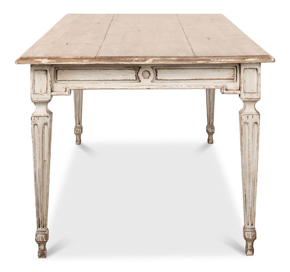 Sarreid Ltd - Elise Dining Table - Grey - 53272 veiw 4