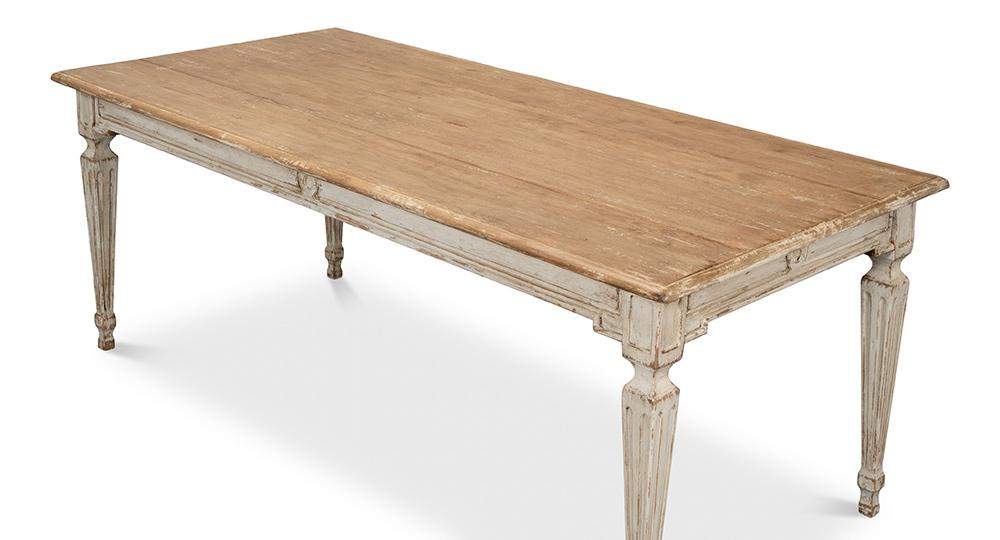 Sarreid Ltd - Elise Dining Table - Grey - 53272 veiw 6