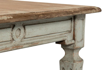 Sarreid Ltd - Elise Dining Table, Sage - 53856 veiw 10
