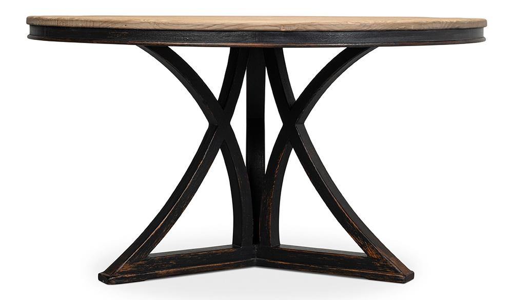 Sarreid Ltd - Flying Buttress Dining Table,Ant. Black - 53057-5 veiw 7