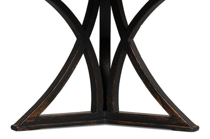 Sarreid Ltd - Flying Buttress Dining Table,Ant. Black - 53057-5 veiw 9