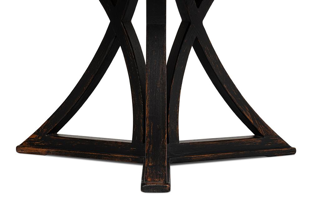 Sarreid Ltd - Flying Buttress Dining Table,Ant. Black - 53057-5 veiw 10