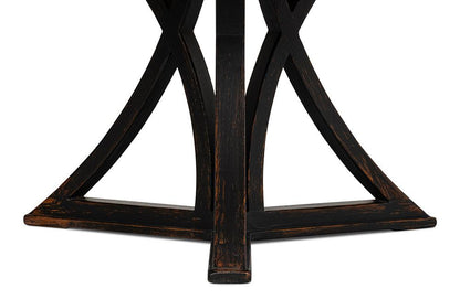 Sarreid Ltd - Flying Buttress Dining Table,Ant. Black - 53057-5 veiw 10