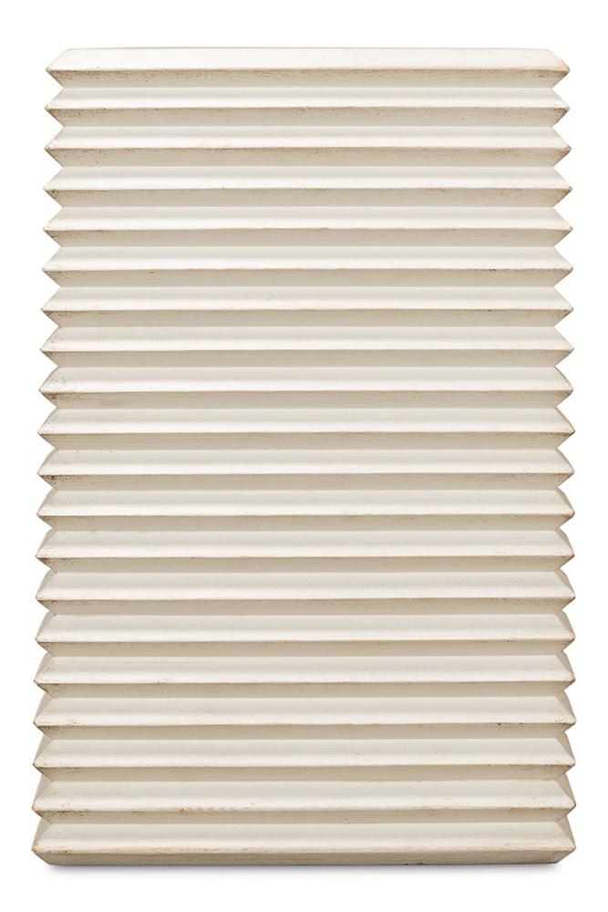 Sarreid Ltd - Stacked Side Table, Antique White - 53527-3 veiw 9