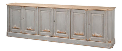 Sarreid Ltd - Karlsson Antique Swedish Grey Sideboard - 53877 veiw 1