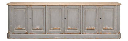 Sarreid Ltd - Karlsson Antique Swedish Grey Sideboard - 53877 veiw 2