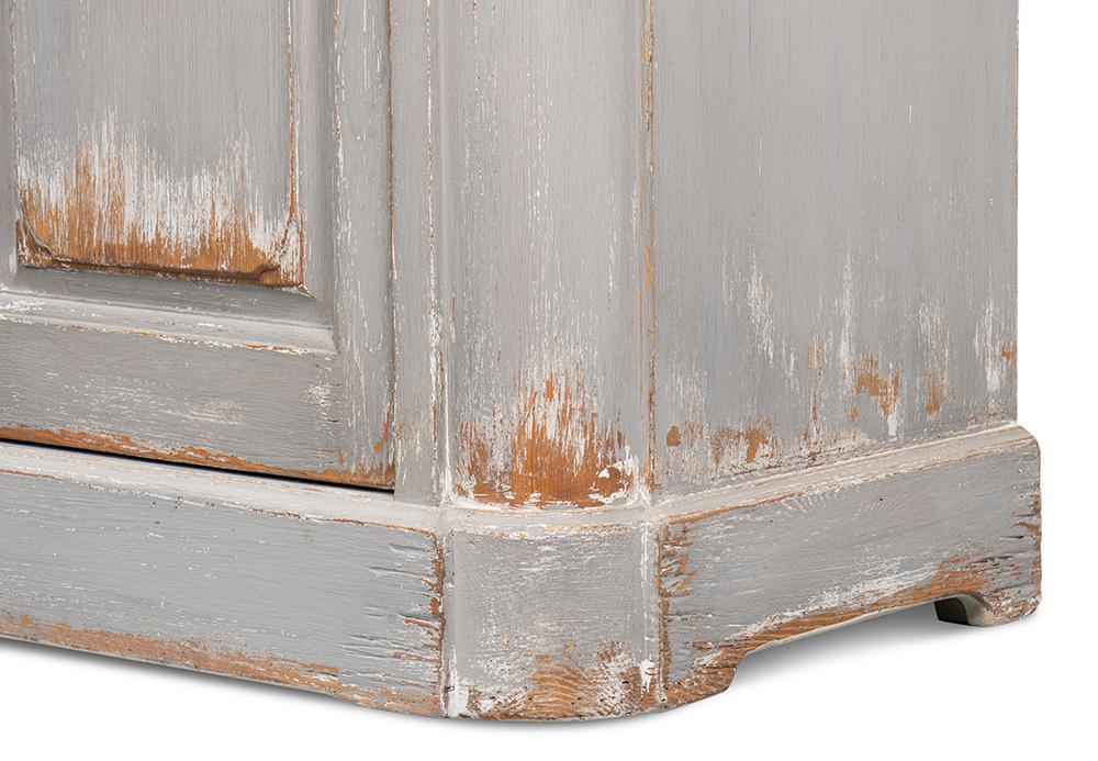 Sarreid Ltd - Karlsson Antique Swedish Grey Sideboard - 53877 veiw 11