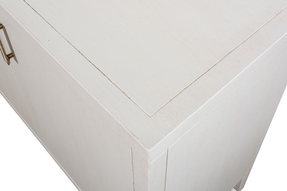 Sarreid Ltd - Blanco 4 Door Buffet, Cortina White - R247-79 veiw 5