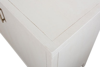 Sarreid Ltd - Blanco 4 Door Buffet, Cortina White - R247-79 veiw 5