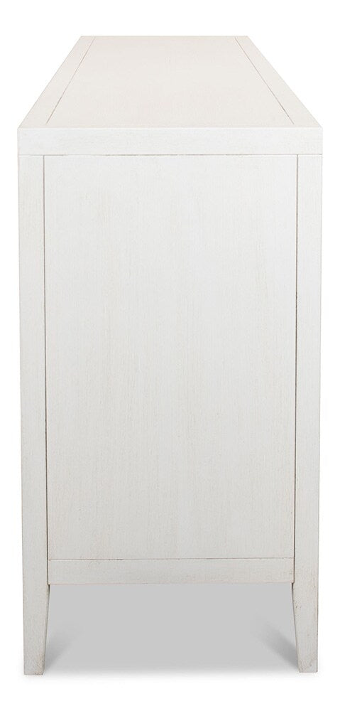 Sarreid Ltd - Blanco 4 Door Buffet, Cortina White - R247-79 veiw 8