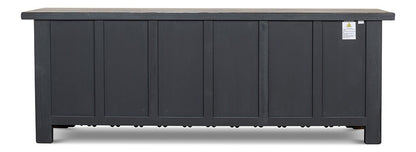 Sarreid Ltd - Persian Black Sideboard - 30520 veiw 4
