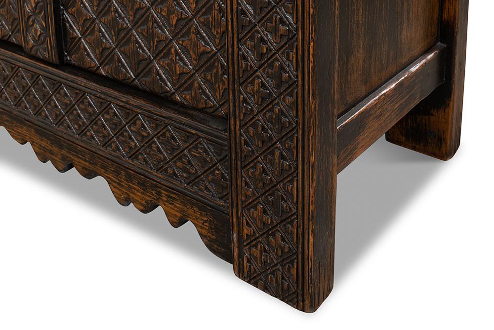 Sarreid Ltd - Persian Black Sideboard - 30520 veiw 6