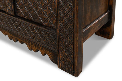 Sarreid Ltd - Persian Black Sideboard - 30520 veiw 6