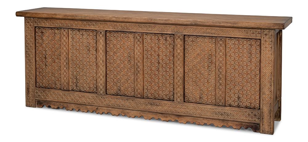 Sarreid Ltd - Nader Persian Burnt Brown Sideboard - 30520-2 veiw 1