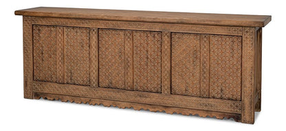Sarreid Ltd - Nader Persian Burnt Brown Sideboard - 30520-2 veiw 1
